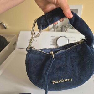 Juicy Couture Blossom Small Hobo Bag – Velvet Night Sky